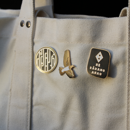 Huatau Enamel Pin Set of 3