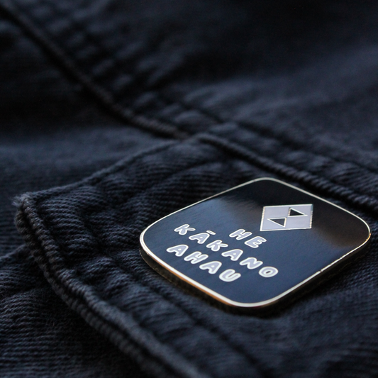 He Kākano Ahau Enamel Pin