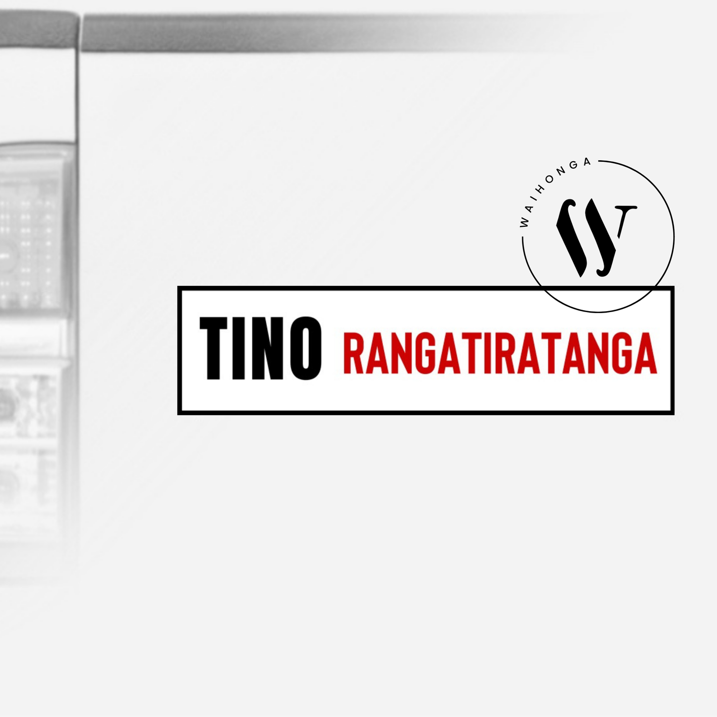 Tino Rangatiratanga Bumper Sticker