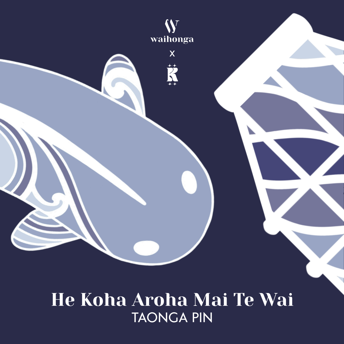 He Koha Aroha Mai Te Wai Taonga Pin