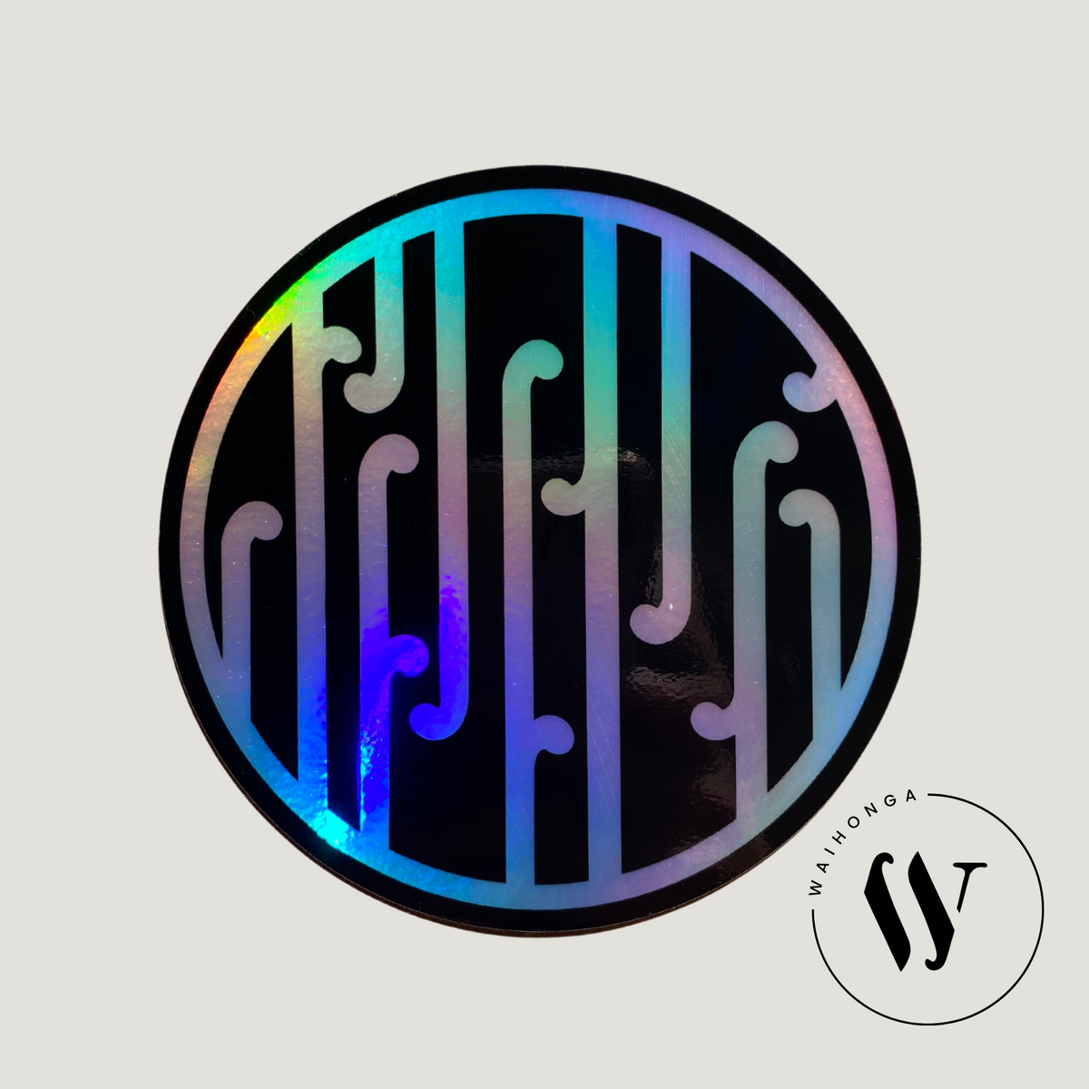 Sticker Tuku Tuku Iho Holographic Sticker – Waihonga