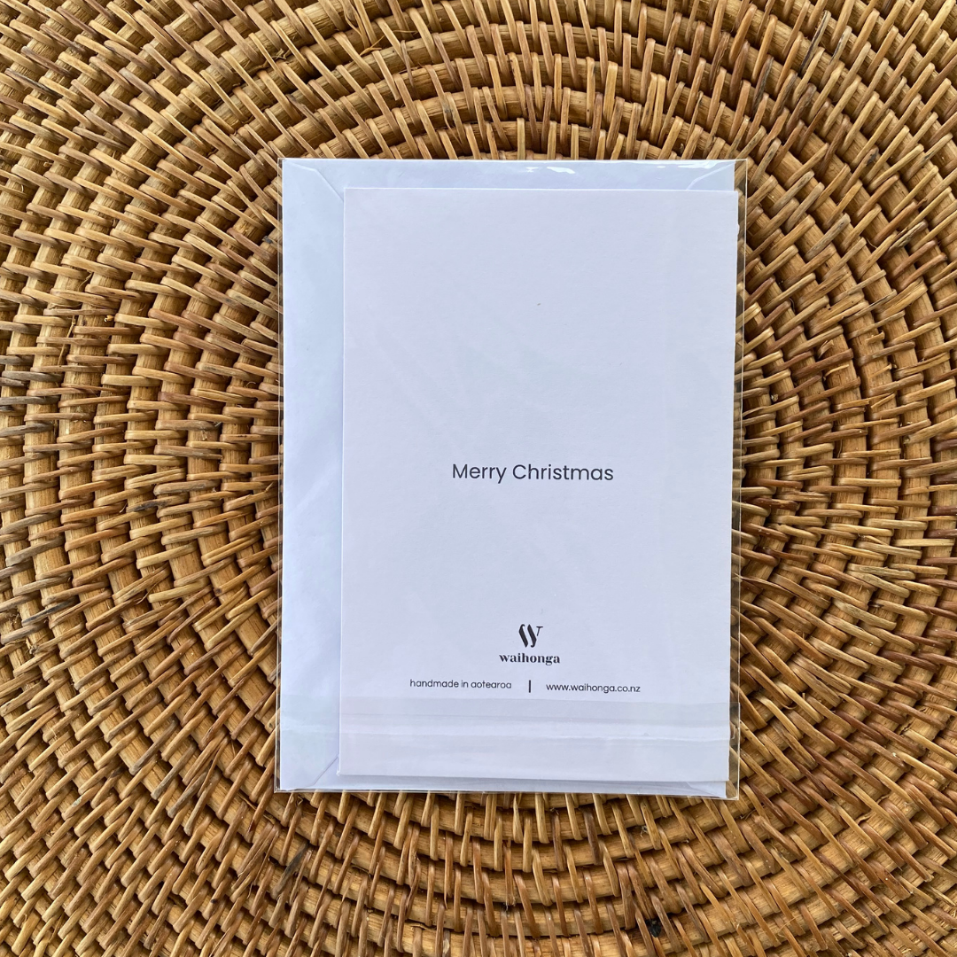 Merry Christmas / Meri Kirihimete Greeting Card