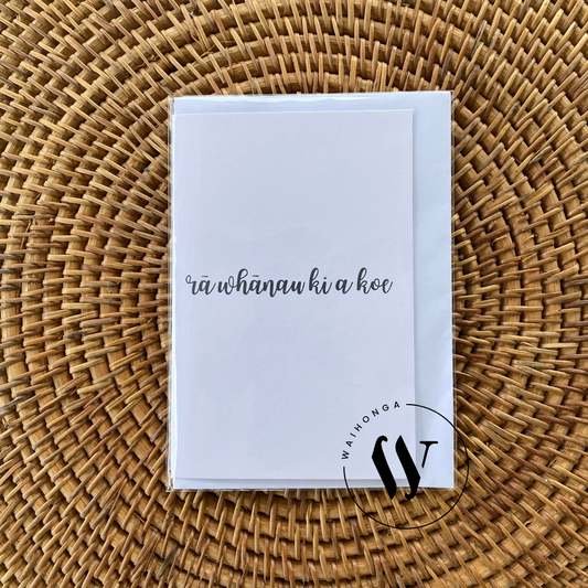 Happy Birthday / Rā Whānau Greeting Card