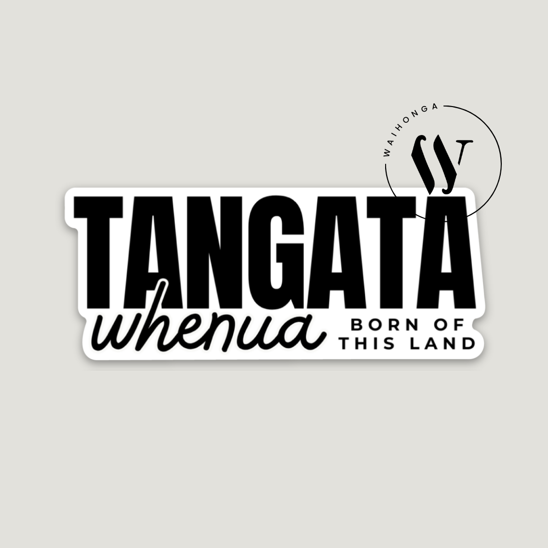 Tangata Whenua Sticker Set of 3